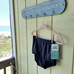 Pembrooke Swim High Waist Shaping Slimming Bikini Tankini Bottom Swimsuit NEW